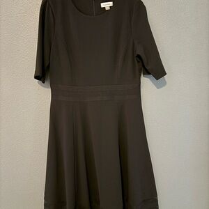 Calvin Klein Classic Black Midi Dress